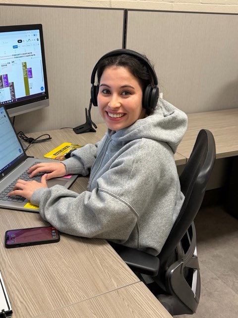 Picture Rocks office team member answering calls